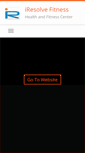 Mobile Screenshot of iresolvefitnessclub.com